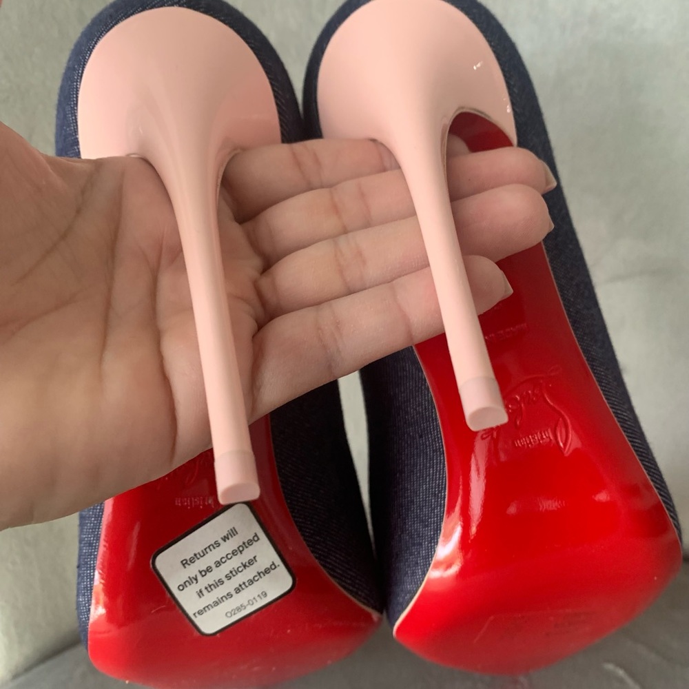 Christian Louboutin So Kate Denim - Picture 8 of 12